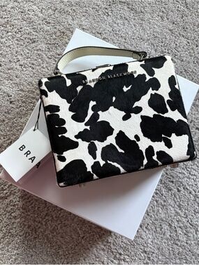NWT Brandon Blackwood Kendrick Trunk Purse